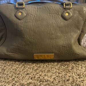 Marc By Marc Jacobs Textured Gray Satchel
